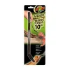 Angled Stainless Steel Feeding Tongs 10"