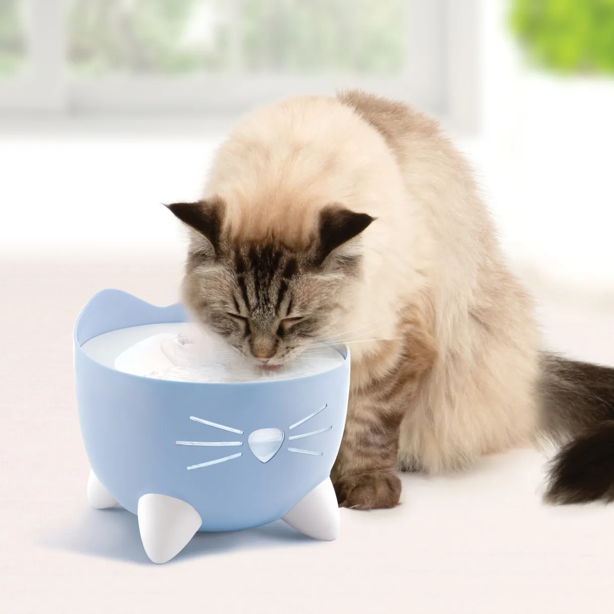 Catit PIXI Fountain Light Blue 2.5L