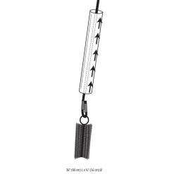 Fluval Pull-Thru Hose Brush