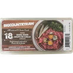 Frozen Quail Eggs 18ct
