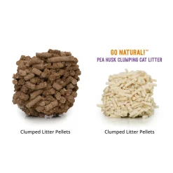 Go Natural! Pea Husk Clumping Cat Litter Lavender 5.6kg