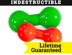 Indestructible Rubber Big Dawg Barbell Assorted XL 8"x4.5"