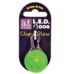 LED Clip n' Glow Tag Green