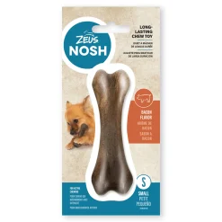 Nosh Strong Chew Bone Bacon Flavor Small