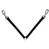 Nylon Dog Coupling Black 19.1mmx30cm