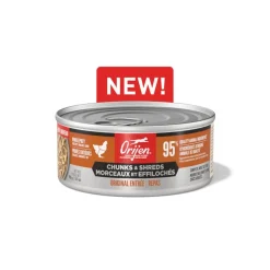 ORIJEN Chunks & Shreds Original Entrée Wet Cat Food 155g