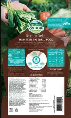 Oxbow Garden Select Hamster & Gerbil 1.5lb