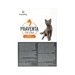 Praventa Flea Treatment - Small Cats 2.3 kg to 4 kg - 1 Tube