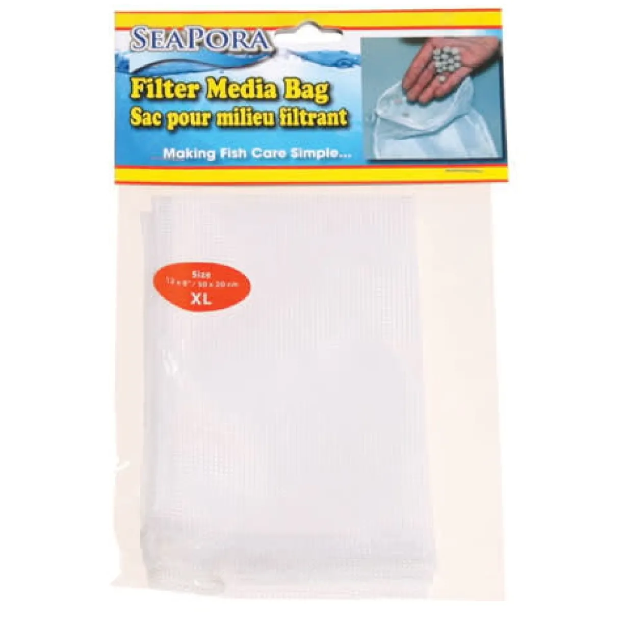 SeaPora Filter Media Bag - 12" x 8