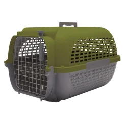 Voyageur Dog Carrier Khaki/Charcoal XLarge 68.4L x 47.6W x 43.8cmH (26.9x18.7x17")