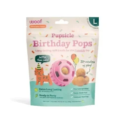 Woof Birthday Pops Large