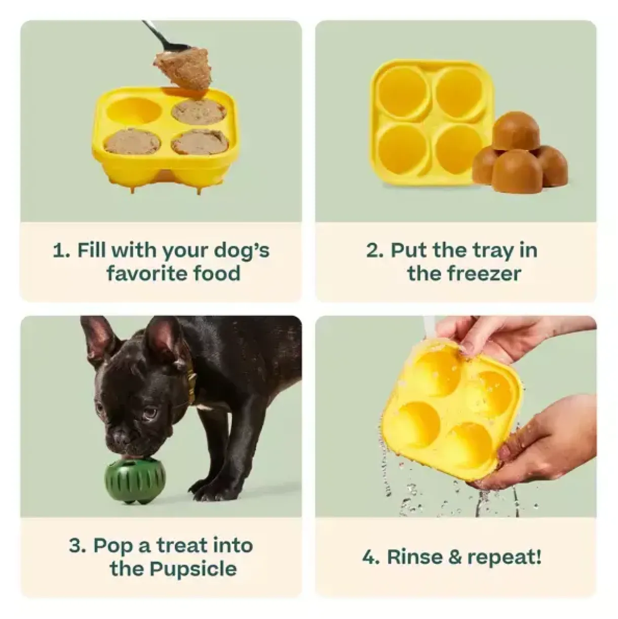 Woof Pupsicle Treat Tray Small